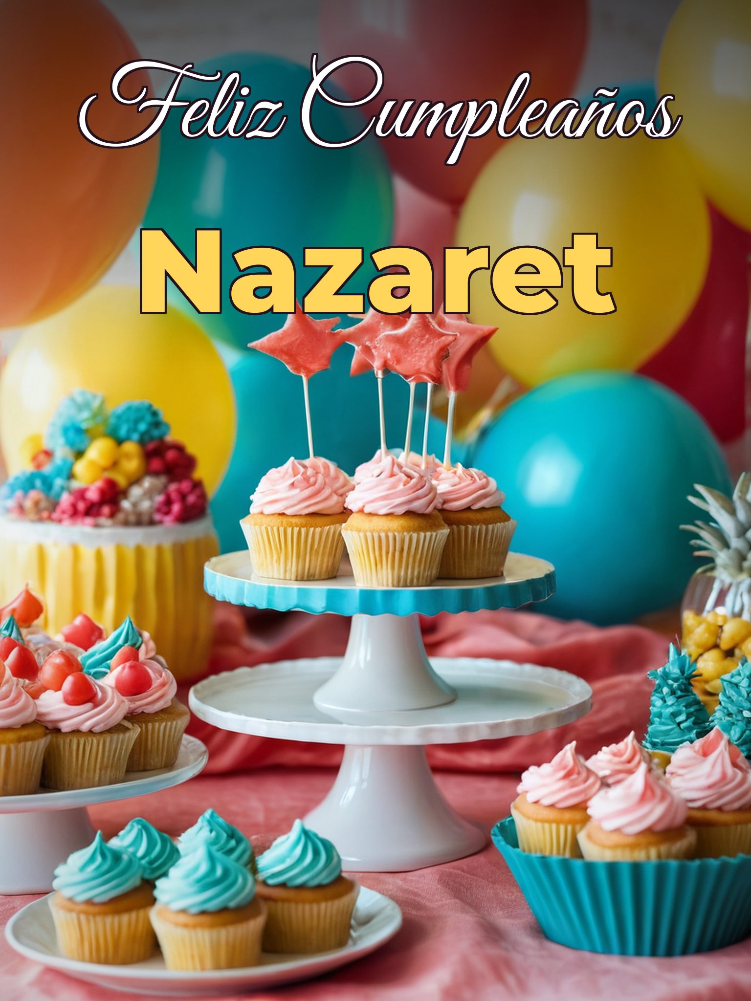 Feliz cumpleaños nazaret