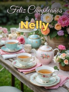 Feliz cumpleaños nelly