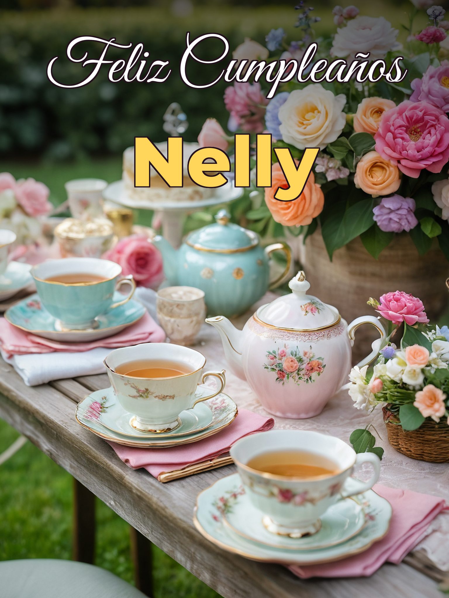 Feliz cumpleaños nelly