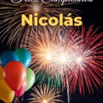 feliz cumpleaños nicolás