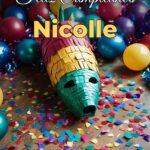 feliz cumpleaños nicolle