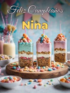 Feliz cumpleaños nina
