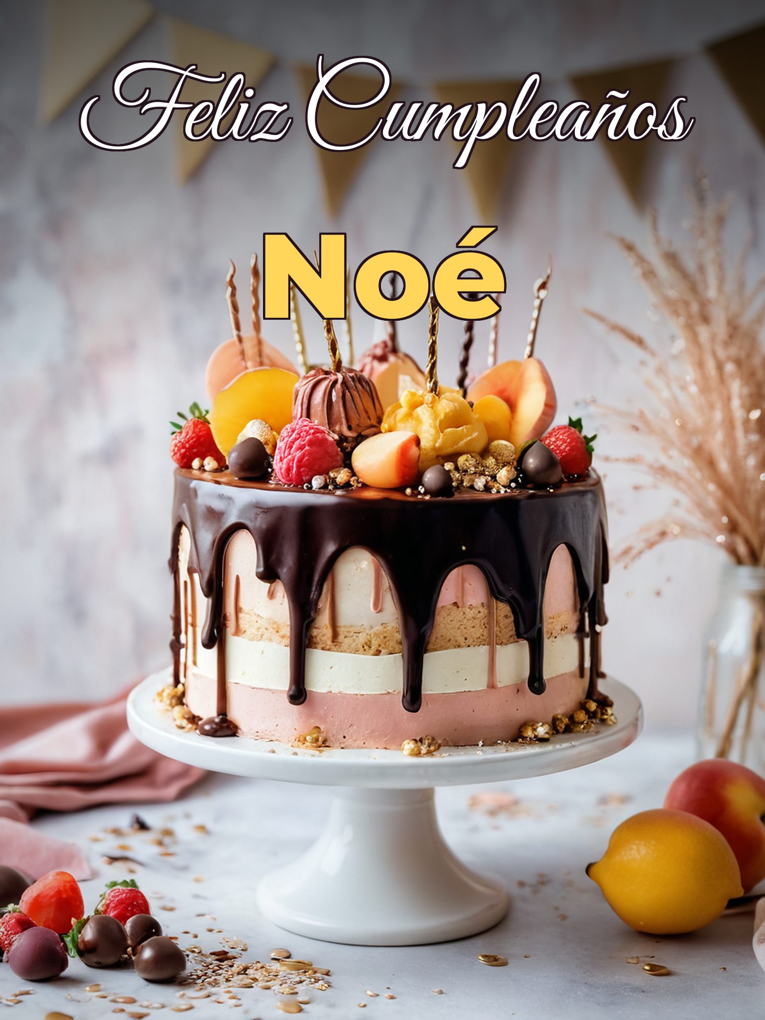 Feliz cumpleaños noé