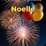 feliz cumpleaños noelle