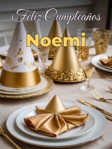 Feliz cumpleaños noemi