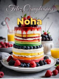 Feliz cumpleaños noha