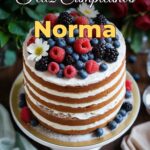 feliz cumpleaños norma