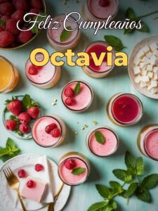 Feliz cumpleaños octavia