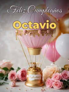 Feliz cumpleaños octavio