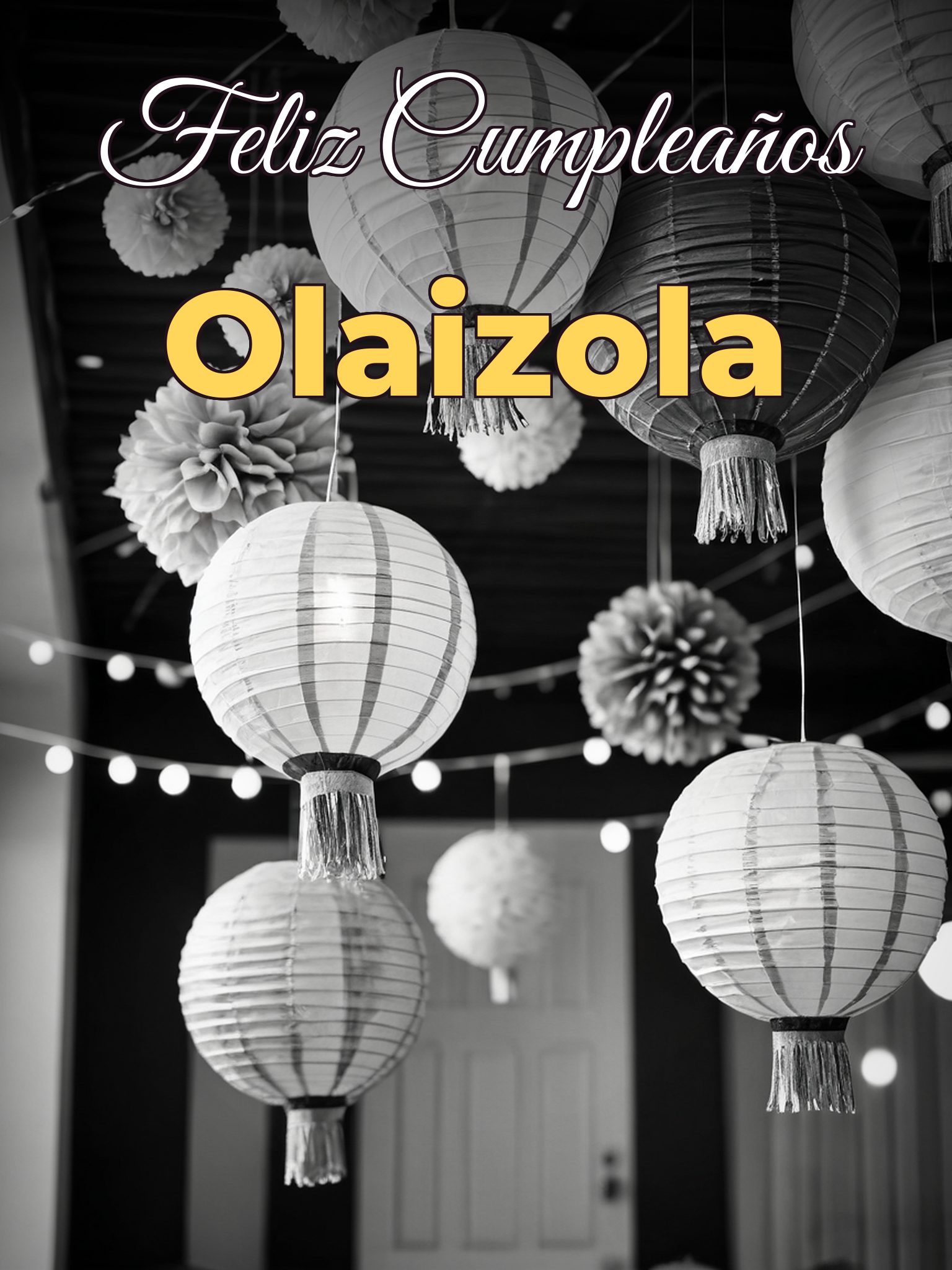 Feliz cumpleaños olaizola
