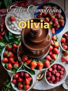 Feliz cumpleaños olivia