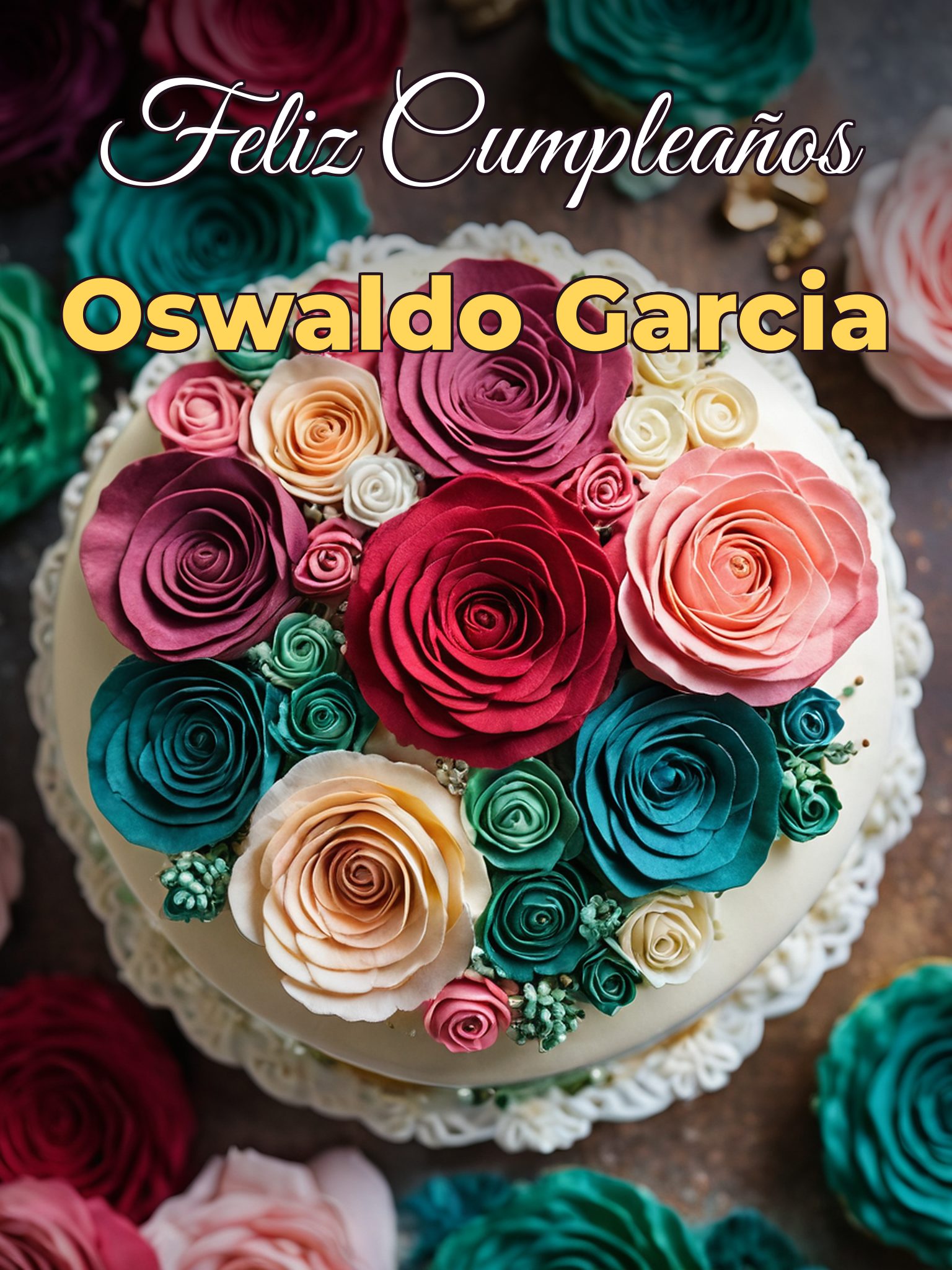 Feliz cumpleaños oswaldo garcia