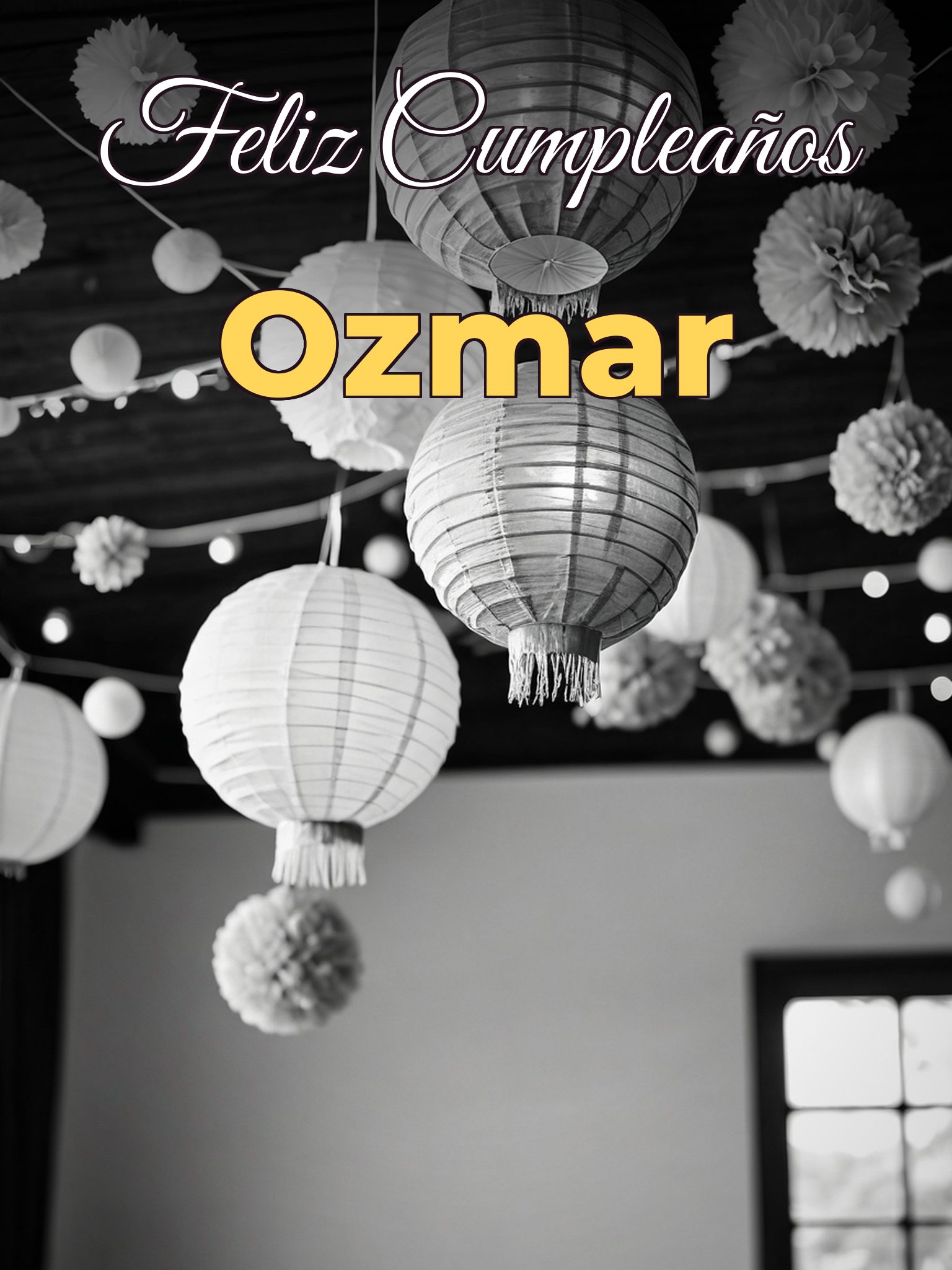 Feliz cumpleaños ozmar