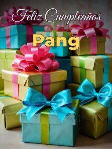 Feliz cumpleaños pang