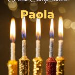 feliz cumpleaños paola
