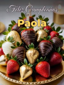 Feliz cumpleaños paola