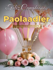 Feliz cumpleaños paolaadler