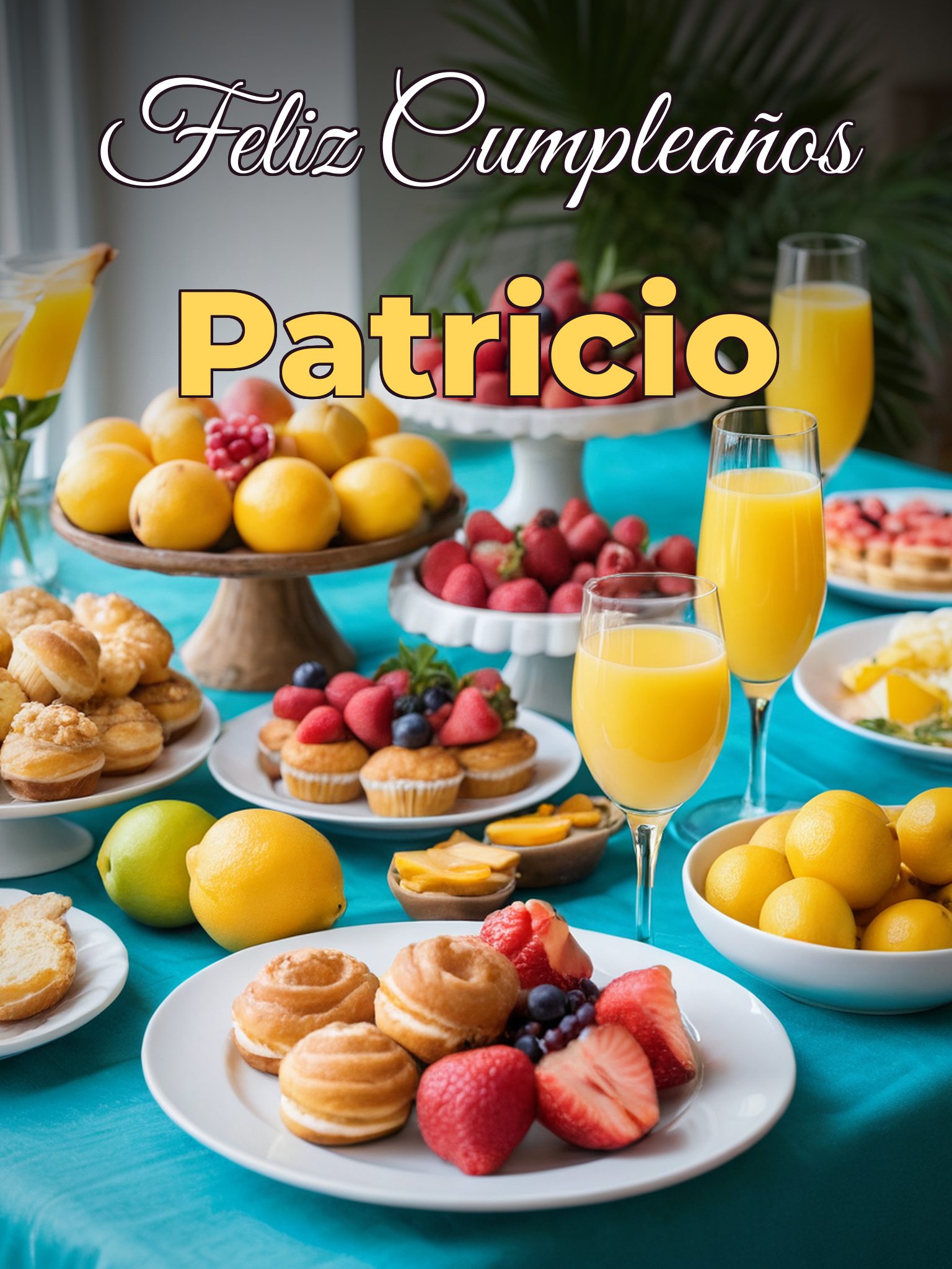 Feliz cumpleaños patricio