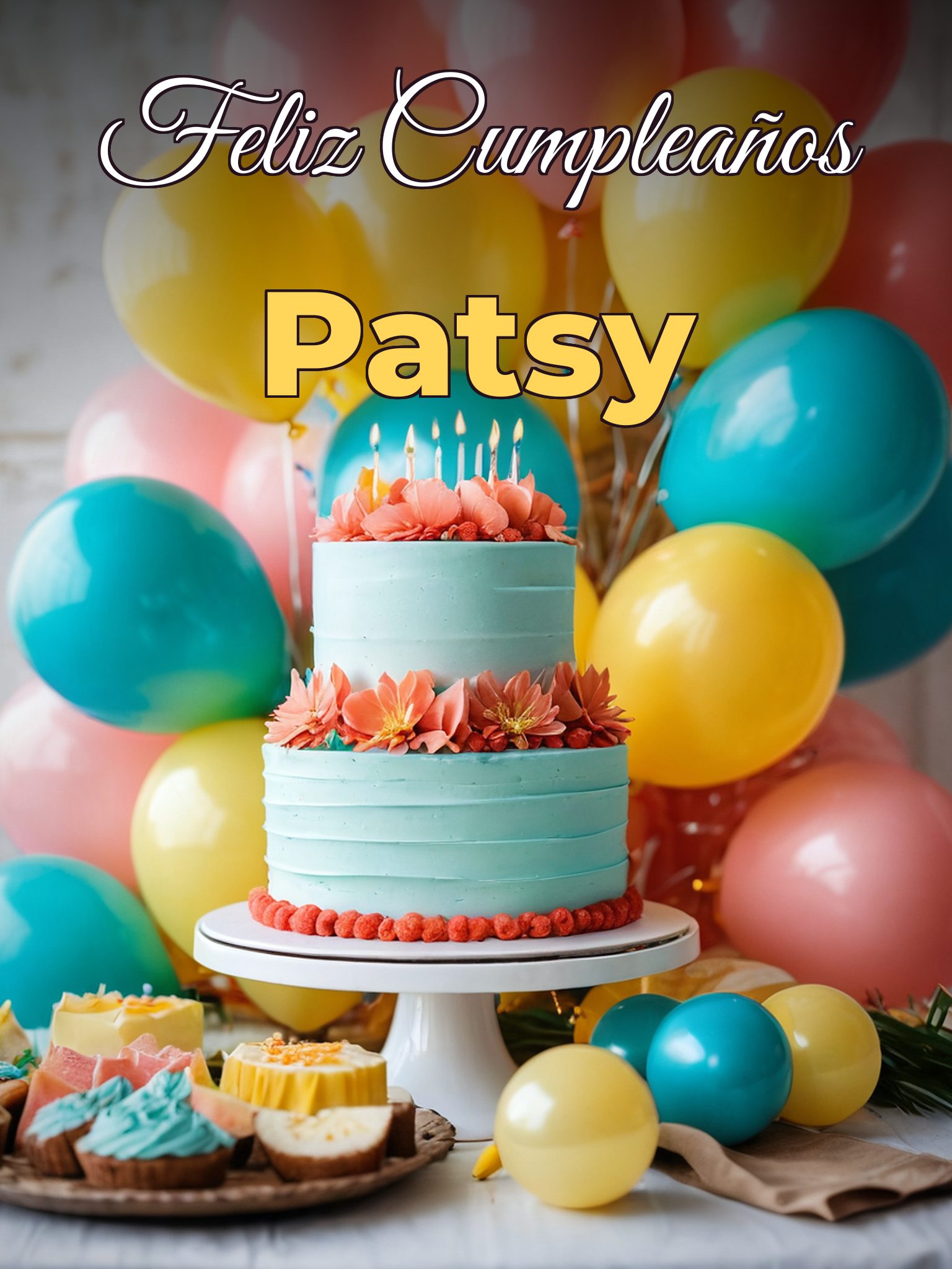 Feliz cumpleaños patsy