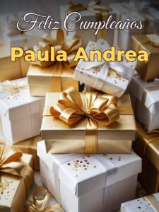 Feliz cumpleaños paula andrea