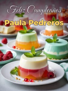 Feliz cumpleaños paula pedreros