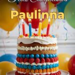 feliz cumpleaños paulinna