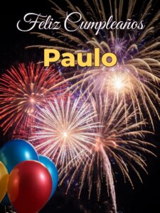 Feliz cumpleaños paulo