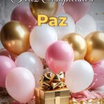 feliz cumpleaños paz