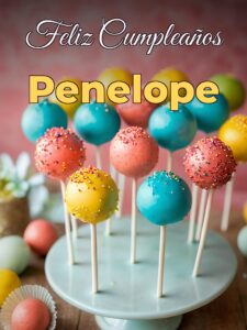 Feliz cumpleaños penelope