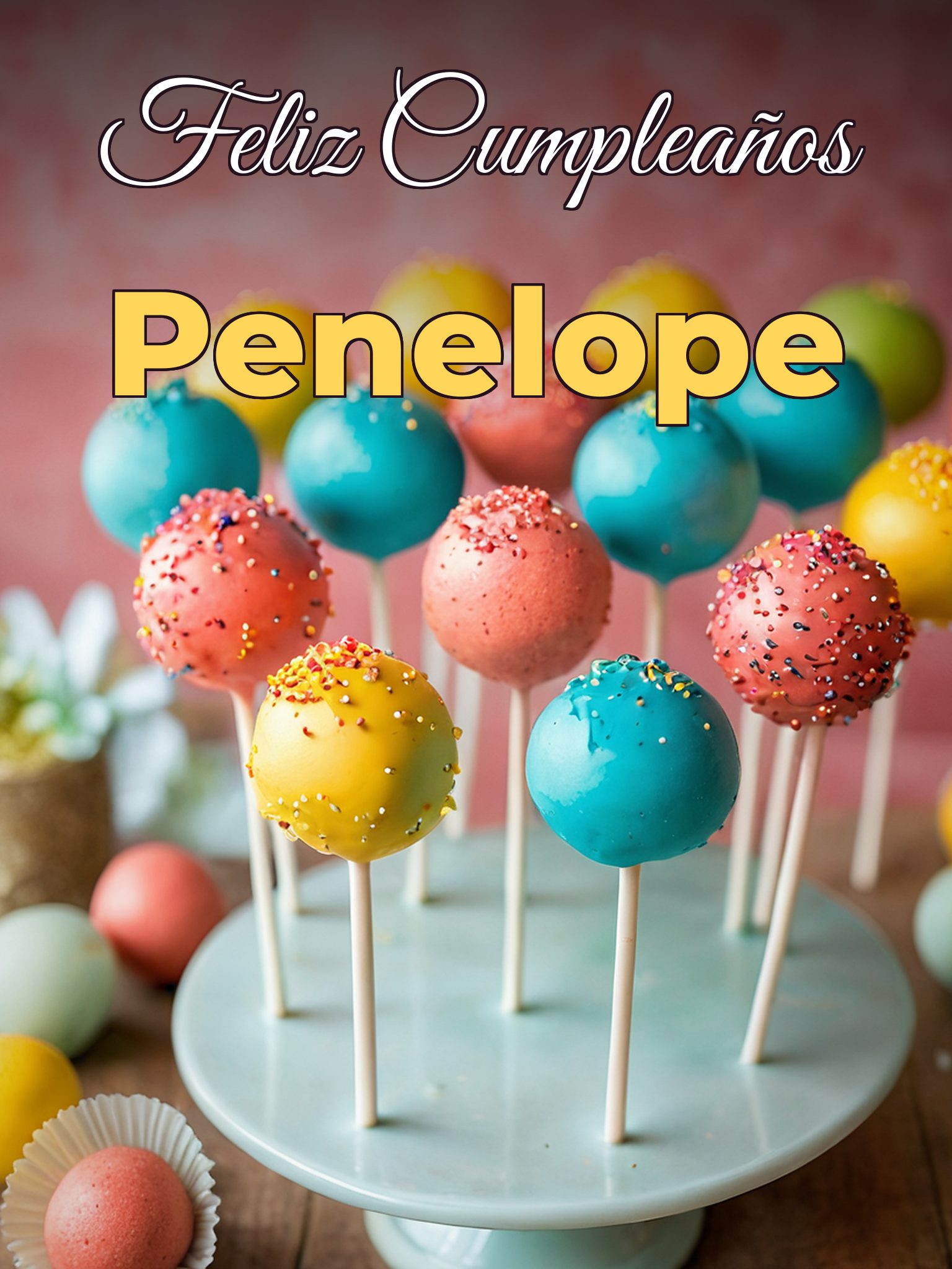 Feliz cumpleaños penelope
