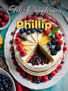 Feliz cumpleaños phillip