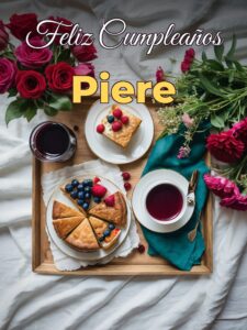 Feliz cumpleaños piere