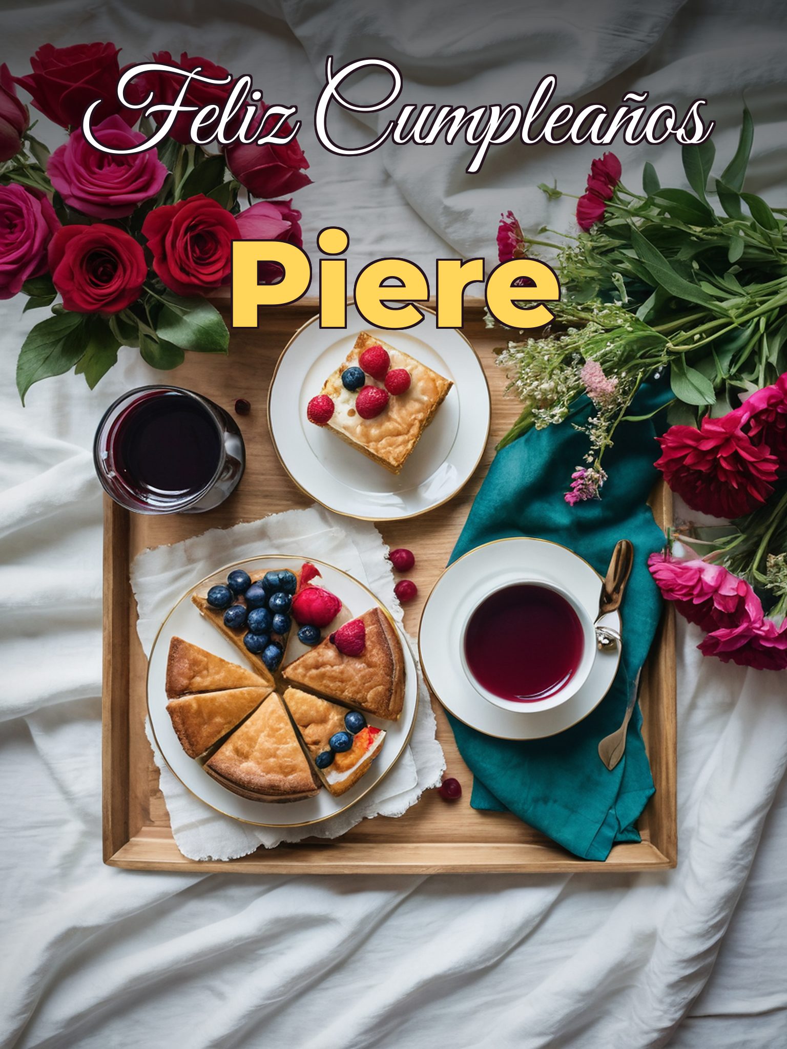 Feliz cumpleaños piere