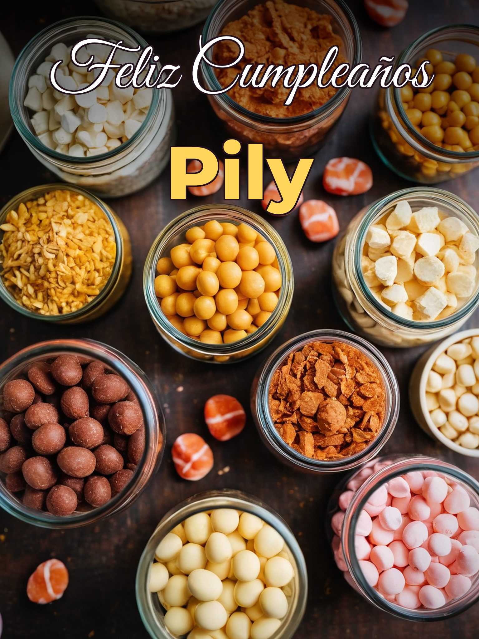 Feliz cumpleaños pily