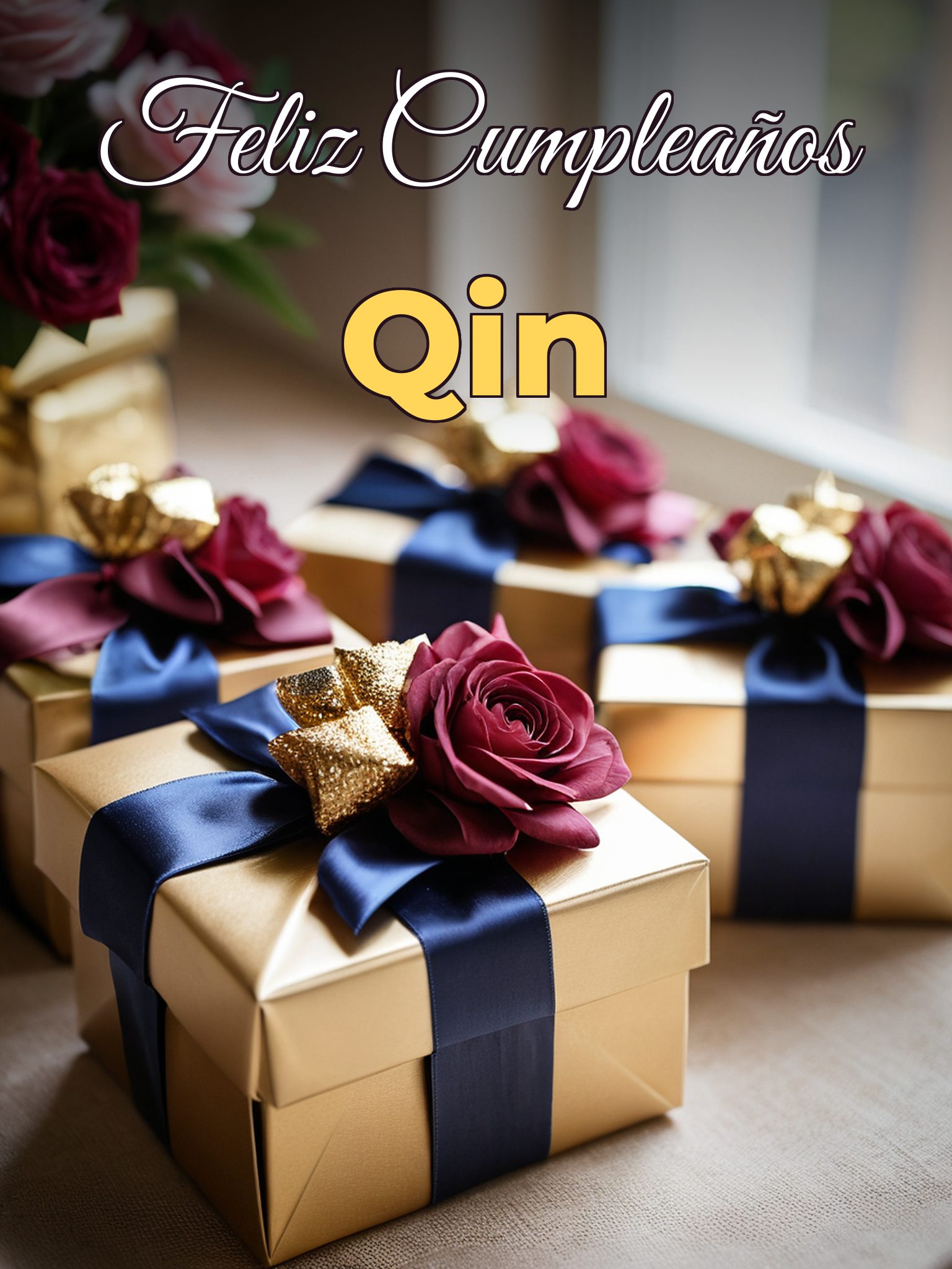 Feliz cumpleaños qin