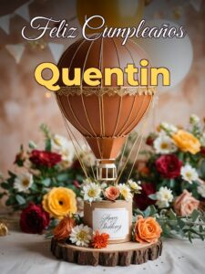 Feliz cumpleaños quentin