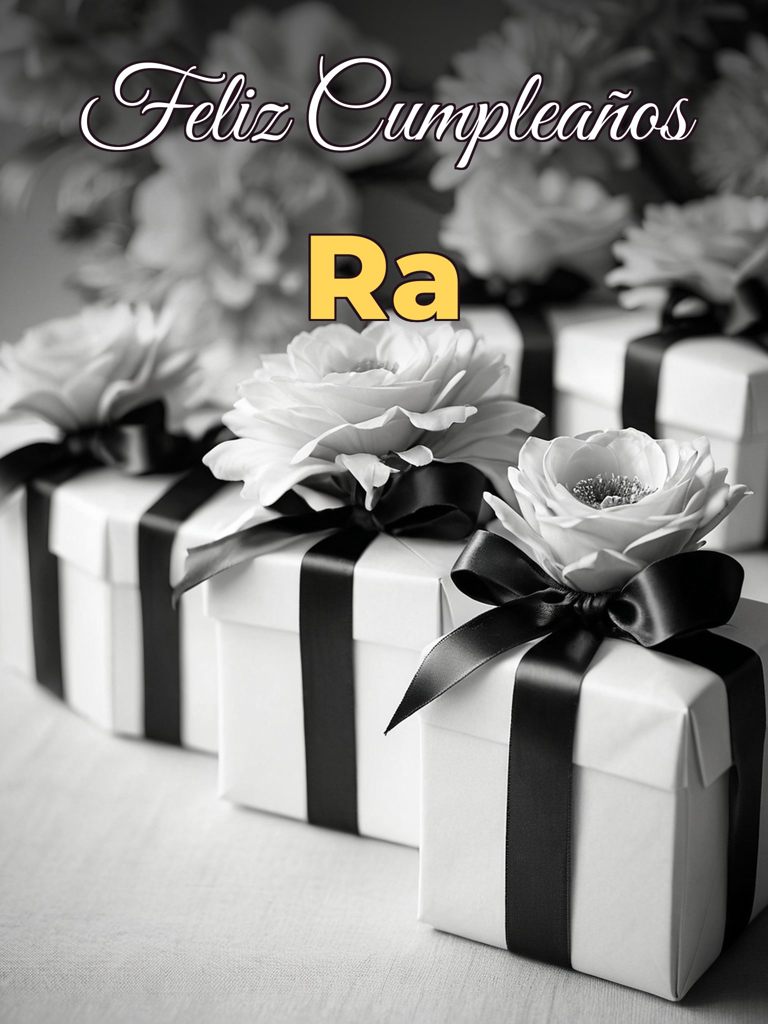 Feliz cumpleaños ra