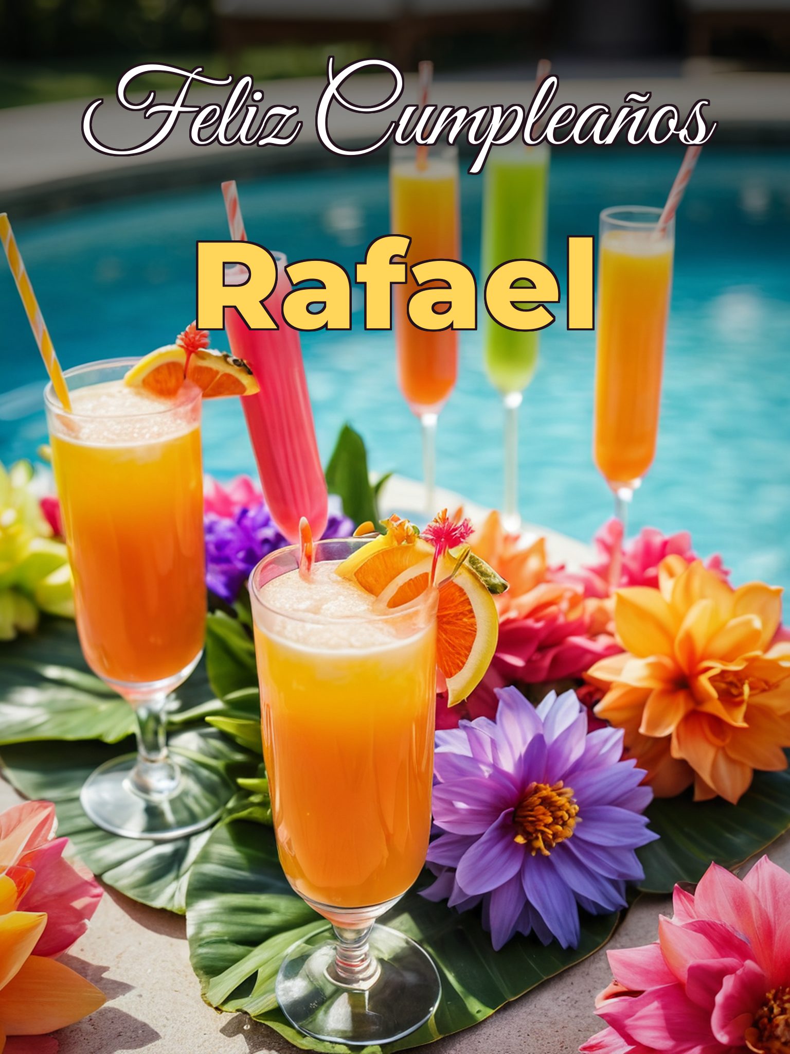 Feliz cumpleaños rafael