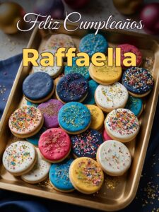 Feliz cumpleaños raffaella