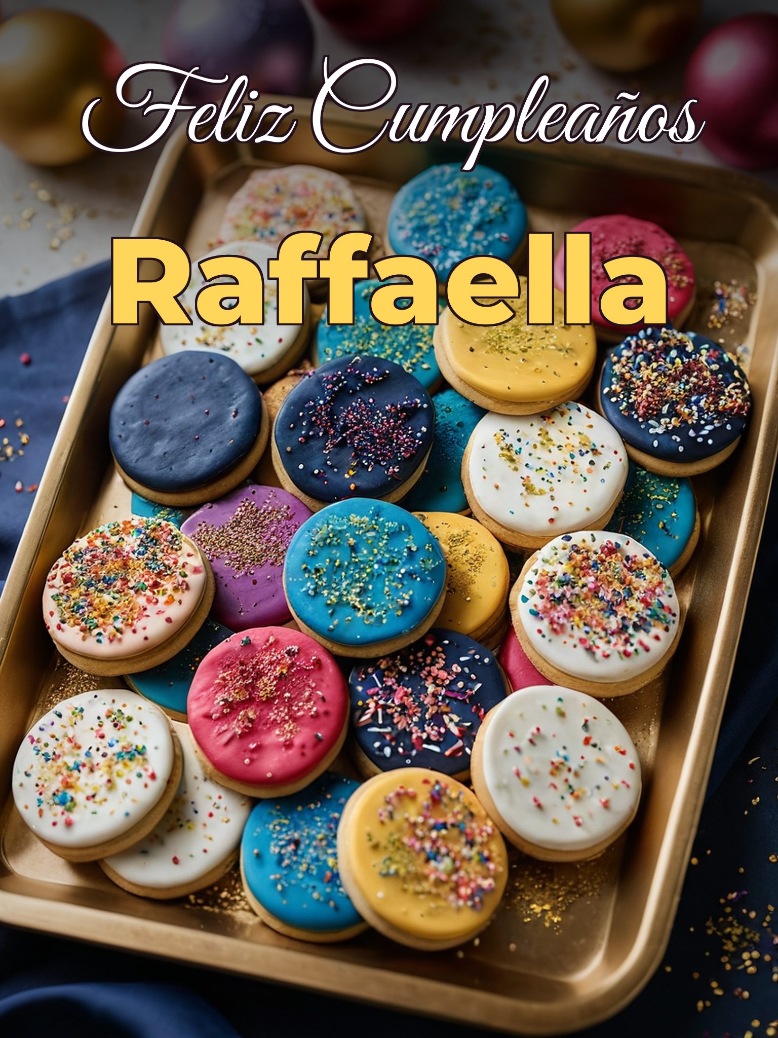 Feliz cumpleaños raffaella