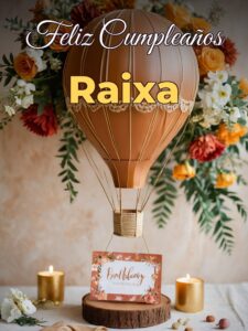Feliz cumpleaños raixa