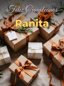 Feliz cumpleaños ranita