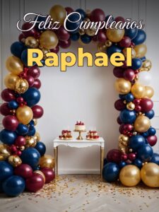 Feliz cumpleaños raphael