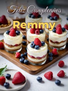 Feliz cumpleaños remmy