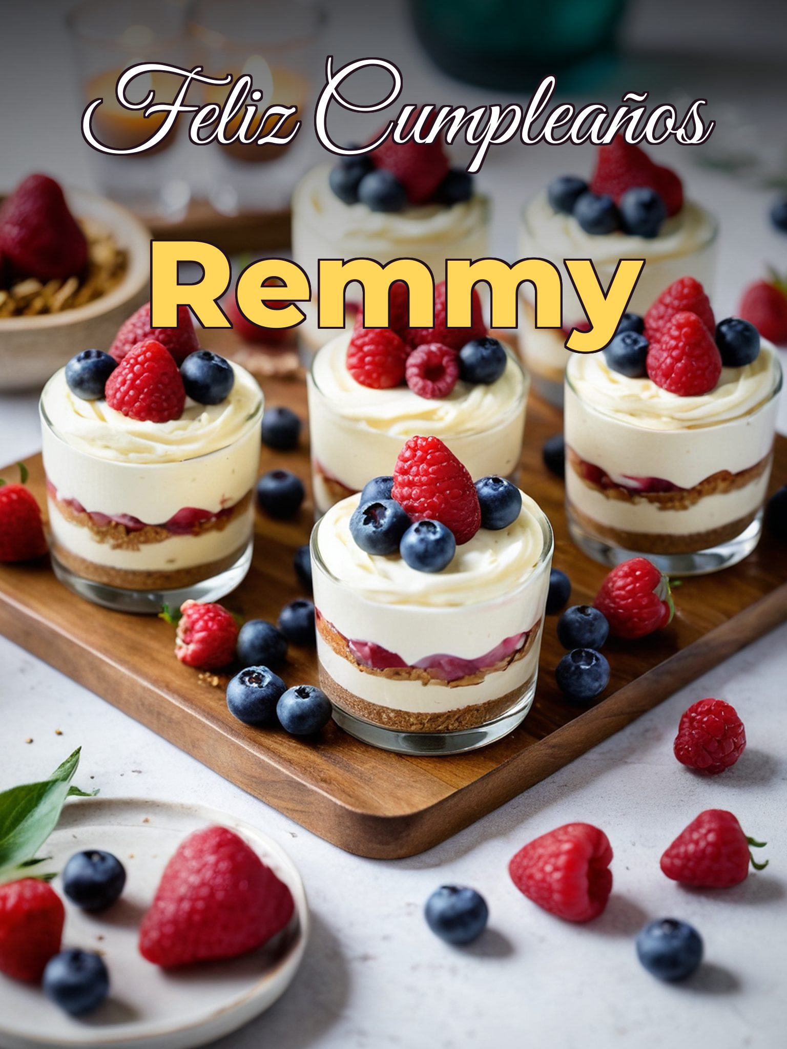 Feliz cumpleaños remmy