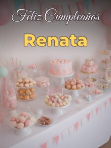 Feliz cumpleaños renata