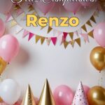 feliz cumpleaños renzo