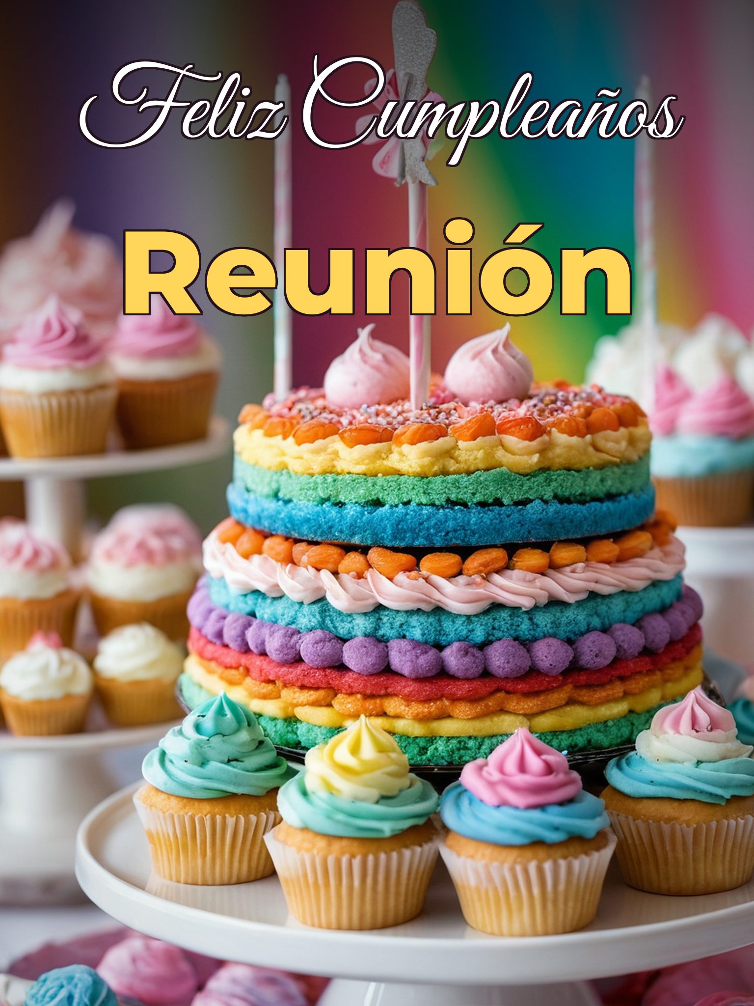 Feliz cumpleaños reunión