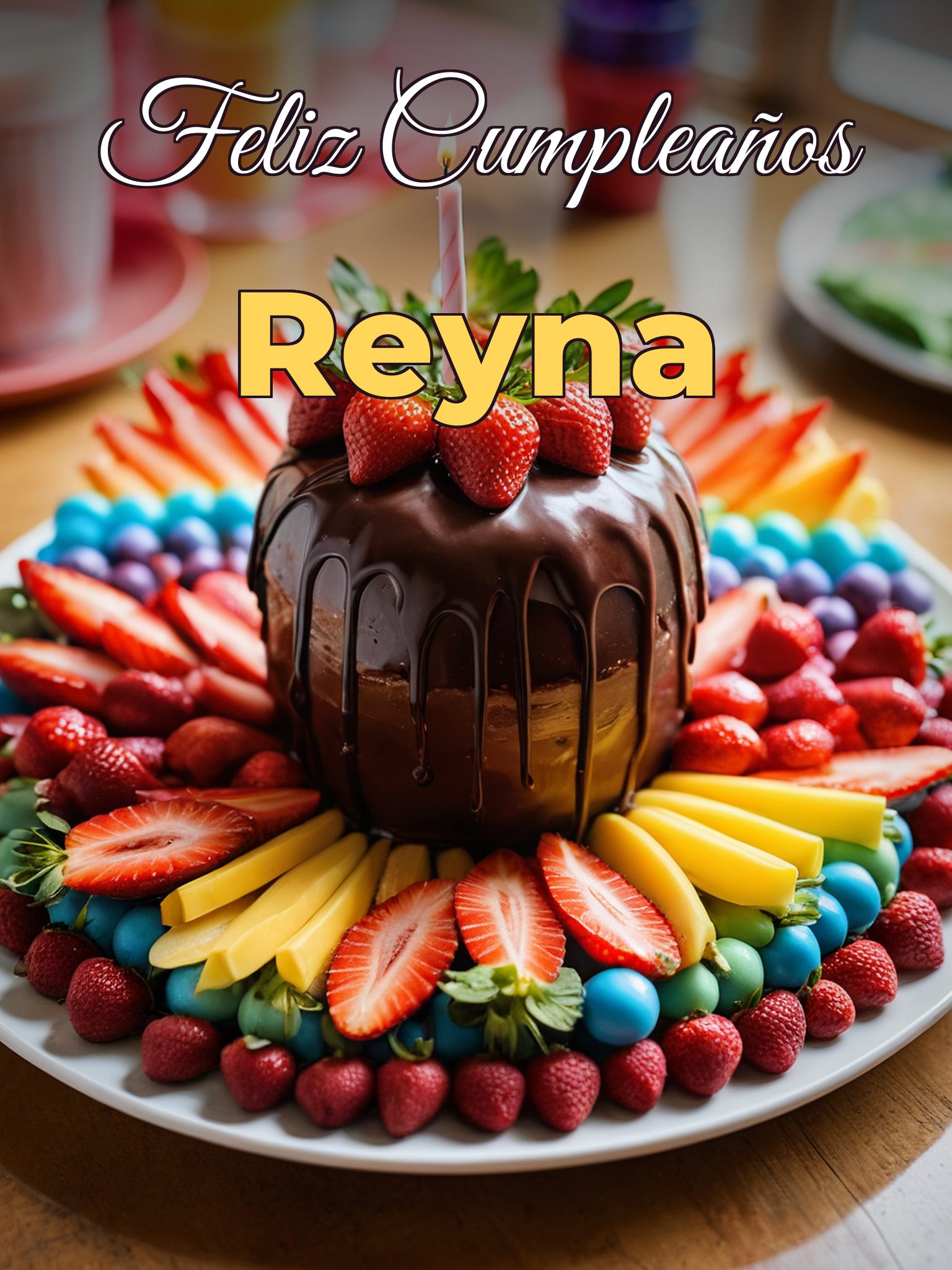 Feliz cumpleaños reyna