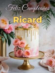 Feliz cumpleaños ricard